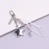 Nueva Serie Miu Estilo Europeo y Americano Grava Estrella de Cinco Puntas Con Cuentas DIY Cadena para Teléfono Bolsos Accesorios Colgante Llavero