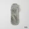 Calcetines de yoga Cross Border de algodón antideslizantes de silicona para interiores, para fitness, pilates, de malla sin hueso, para mujer