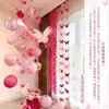 Decoración de Sala de Estar para Boda, Set de Arreglo de Habitación de Boda, Faroles de Cascada, Dormitorio de la Novia, Bata de Boda, Fondo para Fotos