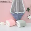 Touca de Banho Touca para Cabelo Seco para Mulheres Atacado Camada Dupla Espessada Absorvente Toalha de Cabeça Bicolor Dupla Face Touca de Banho para Enxugar o Cabelo
