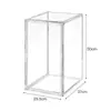 Caja de exhibición transparente acrílica, vitrina para figuras de caja ciega, caja de almacenamiento de cosméticos, estante de exhibición apilable multifuncional