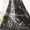 Terciopelo brocado liso terciopelo imitación terciopelo flores podridas tela de terciopelo tela para vestido cheongsam seda de morera flor quemada calado ropa de mujer