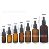 Botella de Aceite Esencial Esmerilada 10ml 30ml Botella Dispensadora de Aceite Esencial con Tapa Gotero, Botella de Vidrio para Aceite Esencial, Botella Vacía, Gama Alta