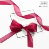 Cinta de Gasa de Nieve Translúcida Flor de Seda 2.5cm 100 Yardas Material para Lazos de Pasteles y Accesorios para el Cabello