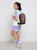 Mochila Ultraligera Infantil Color Block Dopamina Bolsa Ligera para Viajes Diarios Mochila Escolar para Estudiantes Mochila de Viaje Unisex para Niños al Aire Libre