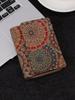 Bolso Clutch Multifuncional Bohemio Transfronterizo con Múltiples Ranuras para Tarjetas Billetera con Grano de Madera Bolso Literario para Damas Bolso para Tarjetas Bolso Pequeño de PU