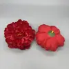 Flores Artificiais de Peônia 9cm, Decoração de Arranjo de Parede de Flores para Cenário de Casamento, Fixação de Flores DIY, Exclusivamente para Vendas Transfronteiriças