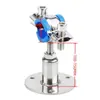 Abrazadera de Tubo Ajustable de Acero Inoxidable 304 con Base, Soporte Telescópico para Tubo, Soporte para Tubo, Abrazadera de Tubo, Sujetador de Tubo