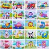 Pequeña Pegatina de Capas de Eva Kit de Materiales para Manualidades Infantiles Juguete Estéreo 3D Papel Esponja Actividad de Jardín de Infancia