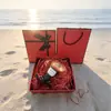 Caja de Regalo Creativa de Moda Caja de Regalo Estilo Ins Caja de Embalaje para Regalo Caja Vacía de Alta Gama Europea y Americana Bolsa de Regalo para Souvenir