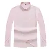 Camisa de Manga Larga para Hombre Talla Grande 2021 Casual de Negocios Versátil Multicolor Cuerpo Extra-gordo Primavera y Otoño