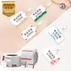 Etiquetas Adhesivas en Rollo Personalizadas, Impresión Adhesiva de PVC de Colores, Pegatinas Selladoras con Logo de Marca Publicitaria Personalizado