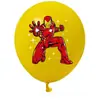 Set de Globos de Spider-Man Transfronterizo de 12 Pulgadas 2.8g Globo de Látex de Dibujos Animados Globo de Superhéroe de Anime de Comercio Exterior