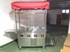 Máquina Oden Carrito Comercial para Puestos Brochetas Fritas Carrito Comercial Móvil Mercado Nocturno Supermercado Brochetas