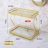 WC, Rack, Casa de banho, WC, Lavador, Cosméticos, Rack, Luz de camada dupla, Pia de luxo