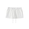 Novedad de Verano Falda Deportiva de Encaje con Cordones de Cintura Alta 2025 Ajustada Cadera Anti-Brillo Dulce Chica Caliente Falda de Línea A