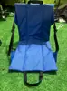 Silla Plegable Amazon Transfronteriza para Exteriores, Cojín Engrosado Anti-Suciedad, Conveniente para Camping, Silla para Conciertos con Respaldo, Asiento Impermeable para Gradas