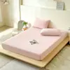 2026 Novo Modelo Seda Gelada Seda Refrescante Nylon Lençol de Elástico Solteiro Conjunto de Lençóis de Cama Conjunto de Três Peças 48*74cm Fronha Uma