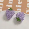 Verano lindo tridimensional cristal grande fresa diy tejido a mano cuentas pasador para el pelo accesorios para el cabello aretes material para mujer venta al por mayor