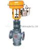 Baile Brand Zjhq (X) Válvula Reguladora Pneumática de Três Vias para Filme Válvula Reguladora Pneumática de Alta Temperatura Controle de Temperatura