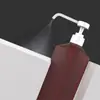 Fabricante Shengqi Fornece Frasco Spray Transparente de PET de 500ml Frasco Spray Desinfetante 84 Frasco Cosmético Frasco de Recarga
