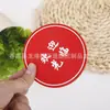 Manteles Individuales de PVC Personalizados por el Fabricante, Posavasos Suaves de Goma para Tazas de Té de Hotel, Manteles Aislantes de Calor para Bricolaje, Posaplatos, Resistentes al Calor, Antideslizantes, Personalizables con Logo