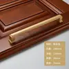 Manija de Puerta de Gabinete de Cajón Antiguo Amarillo Manija de Puerta Estilo Chino Nuevo Gabinete Armario Armario Montaje Superficial Antiguo Simple Moderno