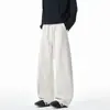 Otoño 2026 Nuevo Estilo Pantalones de Linterna de Pierna Ancha con Retazos sin Sombra para Pared M-5XL HK26777-TeP29