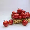 Fábrica Fuente de Manzana Simulada Venta al por mayor Modelos de Frutas y Verduras Simuladas Manzana Roja Manzana Verde Manzana Amarilla Decoración del Hogar Exhibición