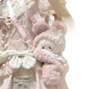 Bolsa Transversal de Pelúcia de Coelhinho Fofo, Mochila de Menina, Mochila de Desenho Animado de Boneca Presente