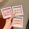 Desenho Animado Infantil Zootopia Coelho Policial Fofo Adesivos para Unhas Curtas à Prova d'Água e de Longa Duração