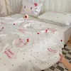 Edredom de Verão Fofo de Seda Gelada Gatinho Kt para Crianças, Adequado para Soneca na Creche, Núcleo Fino, Lavável à Máquina