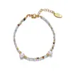 Pulseira de Contas com Concha Natural e Pérola Real, Moda Versátil Transfronteiriça de Verão, Toque de Alto Padrão, Estilo de Nicho Feminino Mais Vendido no Verão