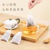 Bolsas de Té, 100 Piezas, Bolsas de Medicina Herbal para Decocción, Bolsas para Sopa, Bolsas Filtro, Bolsas de Té, Bolsas No Tejidas, Almacenamiento con Cordón Filtro
