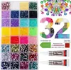 Rhinestones de Gel Transfronterizos DIY 2.8mm Color Mixto Rhinestones Brillantes Color AB Resina Fondo Plano Accesorios Hechos a Mano Más Vendido en Amazon