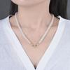 Collar de Perlas de Imitación para Primavera y Otoño para Mujer, Diseño de Nicho de Lujo Ligero, Cadena Elegante de Clavícula de Gama Alta, Nuevo Modelo de Alta Venta 2026 con Tacto Premium