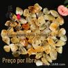 Brasil Natural Citrino Cascalho Ornamentos Laranja Amarelo Cristal Fragmento Citrino Tumble Pedra Bonsai Fish Pot Stone