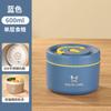Cubo lonchera aislado de acero inoxidable 304 para el hogar, portátil, lonchera para trabajador de oficina, redondo, multicapa, origen, comercio exterior, transfronterizo
