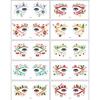Amazon Pegatina de Esquina de Ojo Navideña de Dibujos Animados Maquillaje de Ojos Fiesta Escenario Dibujos Animados Cautable Maquillaje de Santo Pegatina de Tatuaje Navideño