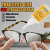 El adhesivo KineShineX para gafas se utiliza para reparar armazones de gafas rotos de metal, plástico duro y resina.