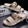 Sandalias de Nuevo Estilo 2026 para Hombre, Calzado de Verano para Exteriores, Antideslizantes para Conducir, Anti-Olor, Chanclas Casuales de Eva para Exteriores para Hombre
