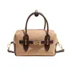 Bolso Boston pequeño de plaza transfronterizo, bolso bandolera de gamuza, exquisito y moderno, bolso de hombro para mujer Otoño 2026