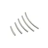 Acero Inoxidable Tubo Hueco Curvado Color Vacío Conservación Galvanoplastia DIY Set de Tubos para Collar Pulsera Accesorios Venta al por Mayor en Stock