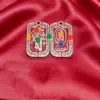 Estilo Étnico Chino Colgante Llavero Aleación Accesorio Metálico Decoración Bolso Regalo Artesanía