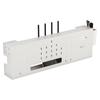 Estante de Pared para TV Wifi Montado en la Pared para Colocación de Decodificador, Router, Caja de Almacenamiento, Soporte de Montaje Sin Perforaciones