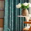 1 Peça Novas Cortinas Multicores Estilo Europeu e Voils para Decoração de Sala de Estar e Quarto, Voils Decorativos Personalizados com Passagem para Varão