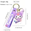 Llavero de Muñeca de Dibujos Animados Sanrio Kulomi, Colgante de Máquina de Bolas, Llavero Lindo para Bolsos, Pequeño Regalo al por Mayor