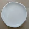 Día de la Madre Bandeja de Cerámica para Guardar Joyería Anillos Redonda Irregular Bandeja para Joyas Collares Pendientes Plato de Porcelana Adorno