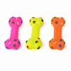 Juguete de Hueso Sonoro de PVC para Perros del Fabricante, Duradero y para Limpiar los Dientes de Cachorros, Alivia el Aburrimiento, Venta al por Mayor de Suministros para Mascotas