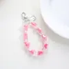 Cordón para Teléfono Móvil Colgante Corto Estrella de Cinco Puntas Accesorios para Bolso Combinación Universal Llave de Coche Set de Audífonos Amor Colgante Moda Nuevo